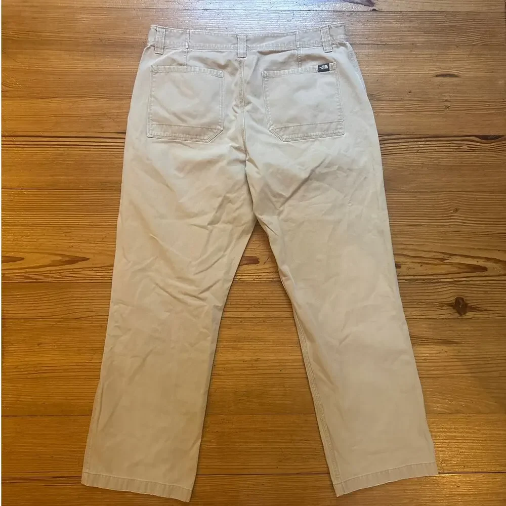 The North Face beige boot cut mens pants SIZE 36X30‎